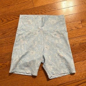 LOVESHACKFANCY Biker Shorts